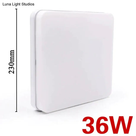 18W 24W 36W 48W Led Square Panel Light Surface Mounted Led Ceiling Light Lampada Lamp / 85-265V Warm