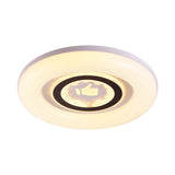 Modern White Flush Ceiling Light With Led And Acrylic For Corridor Bedroom