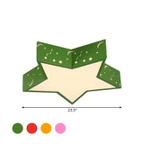Kids Bedroom Metallic Star Flush Ceiling Light In Macaron Red Green And Pink - Led Flushmount