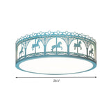 Modern Acrylic Flush Mount Ceiling Light: Perfect For Kids Bedroom