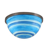 Contemporary Bedroom Flush Mount Ceiling Light