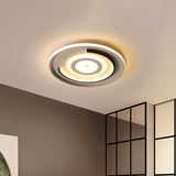 Led Ceiling Lamp - Simple Style Acrylic Ultrathin Flush Mount In Warm Or White Light