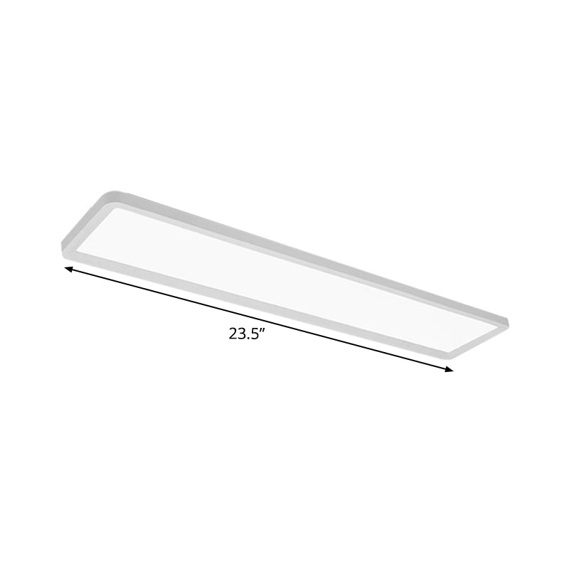 Ultrathin Led Flush Mount Ceiling Lamp - 16/19.5/31.5 Warm/White Light Options