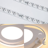 Metallic Snail Led Ceiling Lamp For Kindergarten With Acrylic Finish