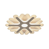 Modern Led Snowflake Ceiling Light For Kids Bedrooms