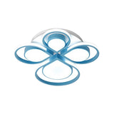 Modern Acrylic Flower Ceiling Light Fixture For Living Rooms - Flush Mount