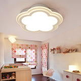 Modern Cloud Led Ceiling Light In White For Foyer