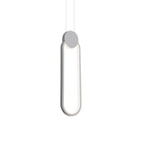Minimalist Acrylic Hanging Ceiling Light: Oval Round Square Pendant Lighting In Black/White For