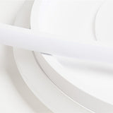 Contemporary Led Ceiling Mount Light With Acrylic Panel - Planet Slim Design White Ideal For Girls