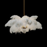 Nordic Pendant Light Kit - Feather Sheer Acrylic White