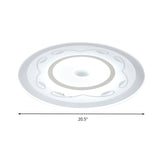 Modern Acrylic Flower Shape Ceiling Lamp In White - Perfect For Childs Bedroom