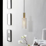 Cylinder Metal Pendant Light With Hollow-Out Design For Dining Room - Simplicity Suspension Lighting