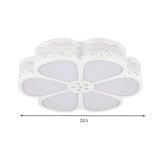 Cartoon Flower Led Ceiling Light For Kindergarten