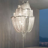 Contemporary Aluminum Led Chandelier Pendant Kit For Living Room Lighting
