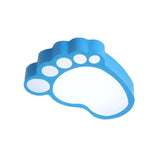Cute Modern Led Baby Foot Ceiling Lamp For Kindergarten