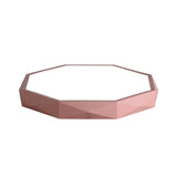 Octagon Acrylic Ceiling Lamp: Modern Macaron Loft Led Flush Mount For Kitchen