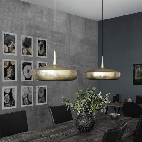 Modern Led Pendant Light: Stylish Round Design For Dining Room Suspended Lighting