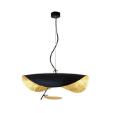 Minimalist Metal Lotus Leaf Led Pendant Ceiling Light - Perfect For Living Room