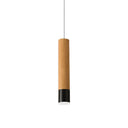 22.5/26/30 Modern Wooden Study Room Led Pendant Light With Warm/White Options Black / 22.5 White