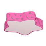 Cartoon Star Led Flush Mount Nursery Ceiling Light