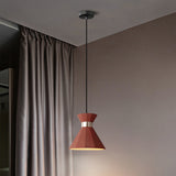 Nordic Castle Mermaid Pendant Light - Single-Bulb Suspension Fixture For Bedrooms