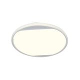 Modern Round Led Flush Mount Ceiling Light For Living Room White / Third Gear