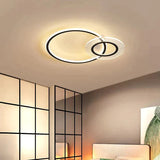 Modern Simple Circle Warm Room Living Led Ceiling Lamp