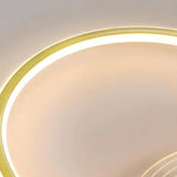 Modern Simple Circle Warm Room Living Led Ceiling Lamp