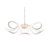 Minimalist Acrylic Led Pendant Light In White - Ideal For Restaurants