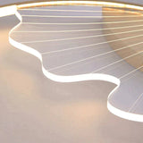Nordic Modern Minimalist Living Room Tricolor Light Ceiling Lamp
