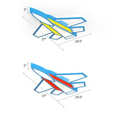 Cartoon Plane Led Flush Mount Ceiling Light - Perfect For Childrens Rooms