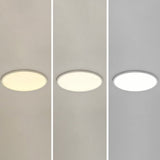 Led Ceiling Mount Fixture - Ultrathin & Simple Acrylic Flushmount Lighting In White / 23.5 Third