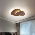 Flush Mount Led Ceiling Light - Triangular Nordic Style Acrylic Fixture For Corridors Coffee /