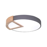 Nordic Macaron Flush Mount Light For Kids Bedrooms