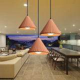 Modern Cement Cone Pendant Lamp - Stylish Light Fixture For Office Kitchen