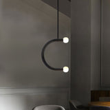 C-Shaped Metal Black Led Pendant Light For Dining Room - Simple Style
Or
Simple Style