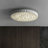 Sleek Metal Led Ceiling Flushmount Lighting For Bedrooms