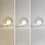 Modern Led Ceiling Light - Stylish Metal Flush Mount For Living Room White Shade / 16 Third Gear