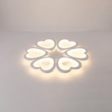 Simplicity Acrylic White Led Ceiling Flush Mount Light For Living Room 6 /