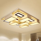 21.5/29.5 Modern Acrylic Led Flush Ceiling Light For Living Room In Warm/White/Natural White / 29.5