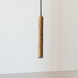 Nordic Cement Tube Pendant Light 1 Yellow/Blue/Green Hangs 12 Or 21.5H