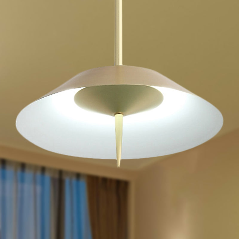 Nordic Style Metal Pendant Light With Cone Shade - Black/Copper/Gold Finish Ideal For Dining Room &