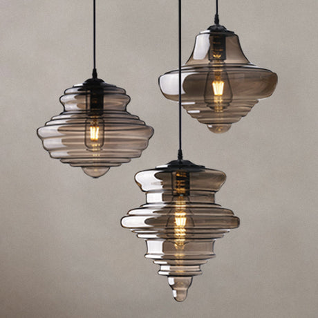 Modern Glass Pendant Lighting For Dining Room Table
