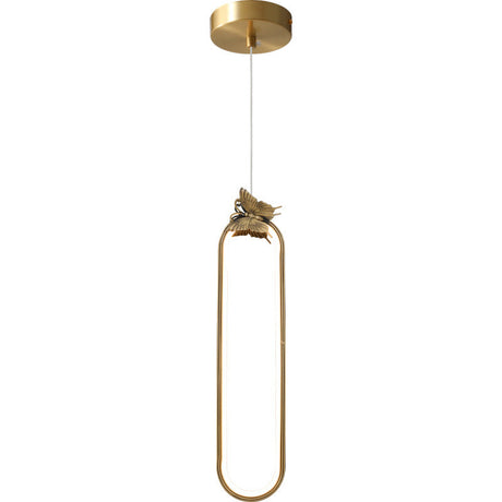 Modern Bronze Led Small Pendant Light With Creative Ceiling Design