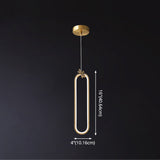 Modern Bronze Led Small Pendant Light With Creative Ceiling Design