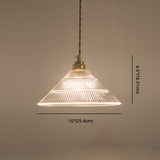 Clear Glass Retro Industrial Pendant Light For Kitchen - 1-Light Ceiling Fixture