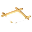 Modern Square Flush Mount Ceiling Light – Stylish Acrylic Fixture For Living Room Wood / 16’ Warm