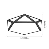 Modern Diamond Flush Mount Ceiling Light - Acrylic Fixture For Living Room