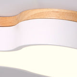 Modern Cloud Flush Mount Acrylic Ceiling Light For Bedroom