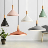 Simplicity Pendant Light: Nordic Macaroon Aluminum Lampshade | Multi Color Options Ideal 1-Light